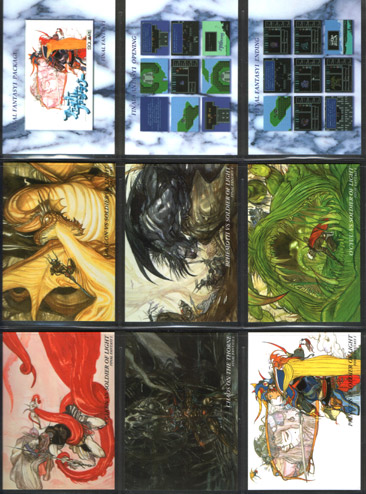 Kerochan's Trading Cards - Gallery - Final Fantasy - Art Museum